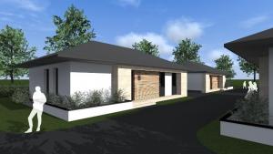 Új építésű családi ház,hőszivattyús kivitelezéssel és garázzsal eladó - 2023.nyári átadással